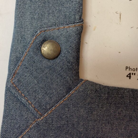 Special Moments Denim Photo Frame Blue Jean Memories Collection 4 X 6 Tabletop - Picture 3 of 5